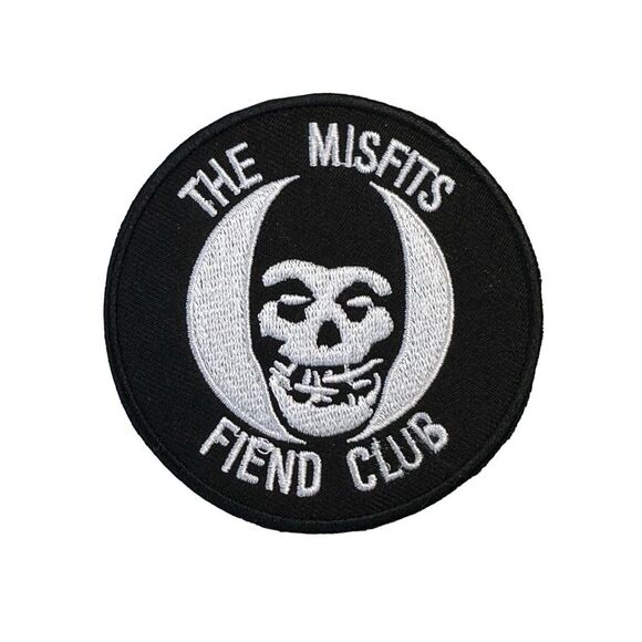 Other - The Misfits Fiend Club Punk Rock Band Iron On Embroidered Patch